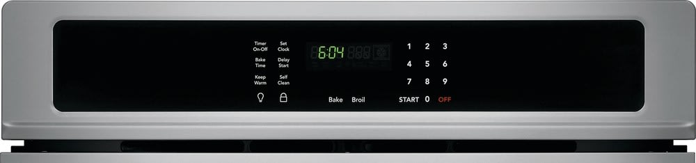 Frigidaire FFEW3026TS 30 Inch Electric Single Wall Oven with Vari Broil Temperature Control Ready Select Controls Even Baking Technology Self Cleaning Delay Bake Star K Certified Sabbath Mode ADA Comp...