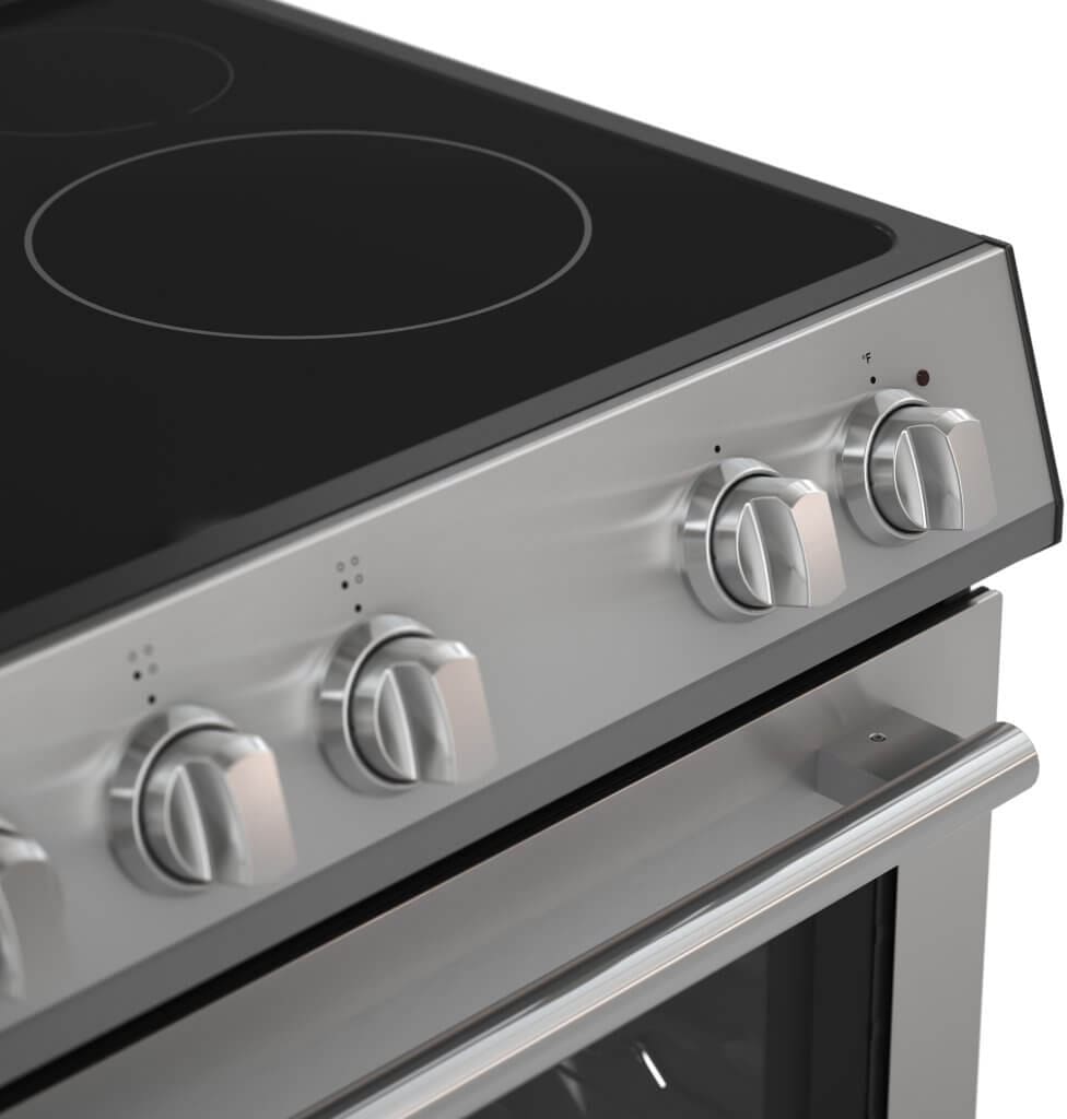 Forno FFSEL602230 30 Inch Slide-In Electric Range with 4 Elements