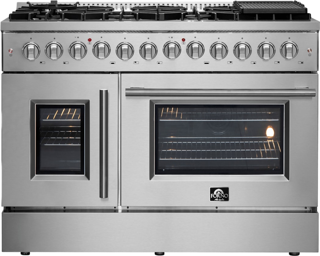 Forno FFSGS635648 Freestanding French Door Dual Fuel Range with