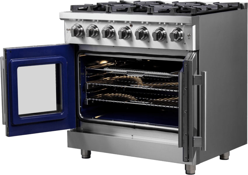 Forno FFSGS643936 Freestanding French Door Gas Range with
