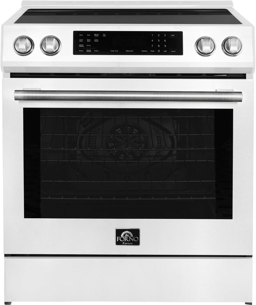 Forno FFSIN090530WHT DONATELLO 30 Inch Slide-In Induction Range