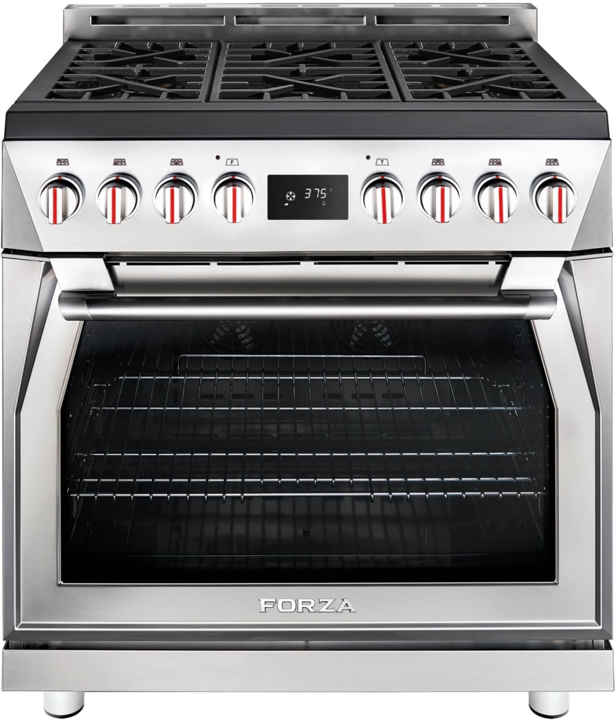 Forza FR366DF 36 Inch Freestanding Professional Dual Fuel Range