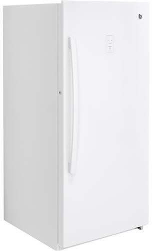 GE FUF14DLRWW 29 Inch Upright Freezer with Exterior Temperature