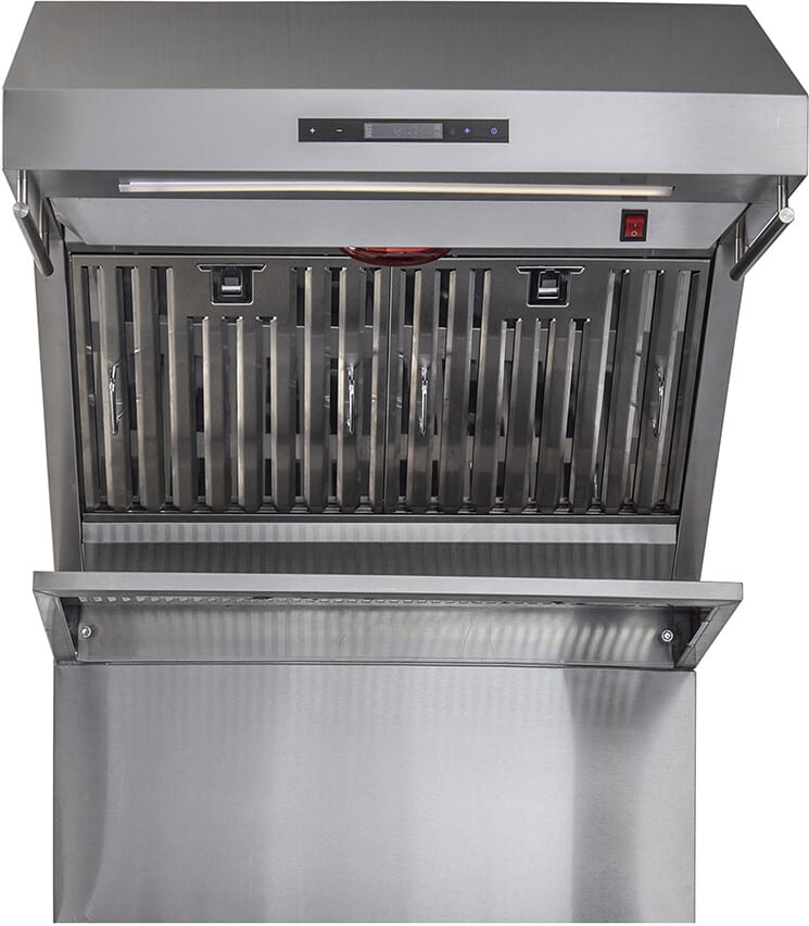 Forno FRHWM502930 Wall Mount Range Hood with 4-Speed, Touch