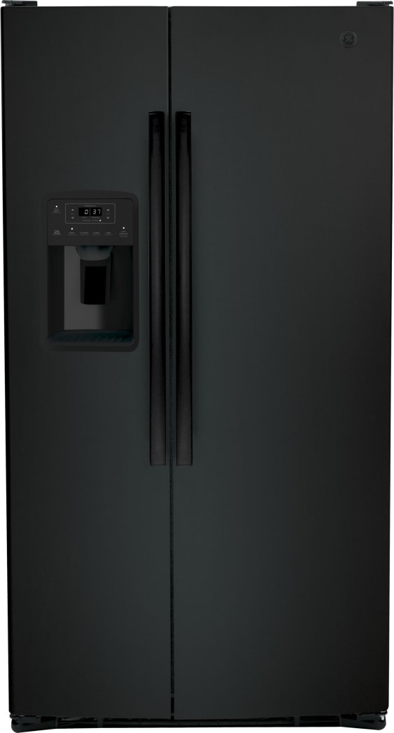 GE GSE25GGPBB 36 Inch Freestanding Side by Side Refrigerator