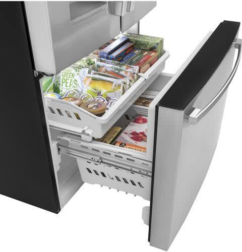 GE GFE26JYMFS 36 Inch French Door Refrigerator with 25.6 Cu. Ft