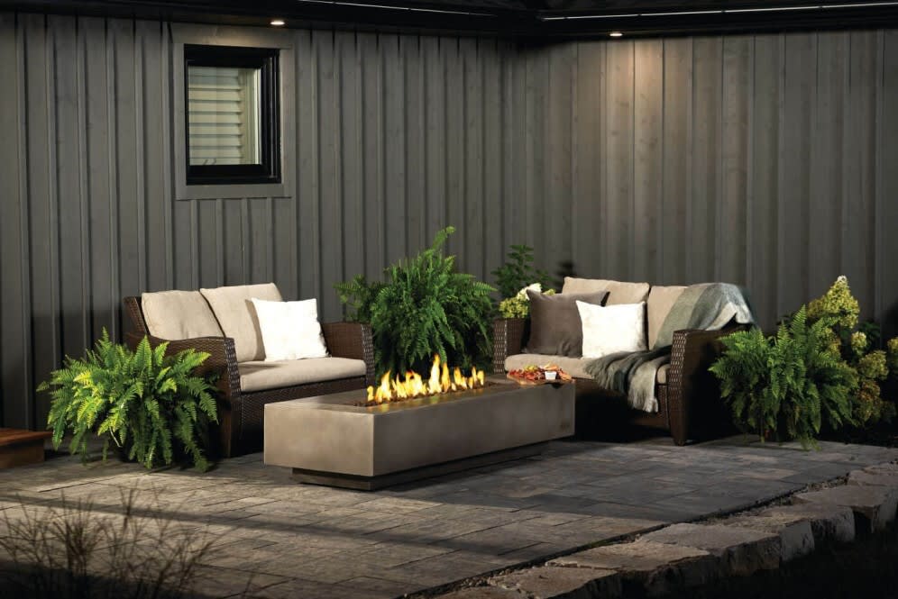 Napoleon GPFRCN72 NEXUS 72 Inch Patioflame® Fire Table with 1