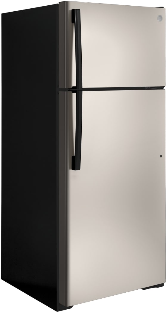 GE GTE18DCNRSA 28 Inch Top Freezer Refrigerator with 17.5 Cu. Ft