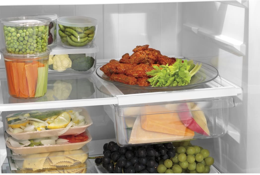 GE 28 in. 16.6 cu. ft. Top Freezer Refrigerator - White