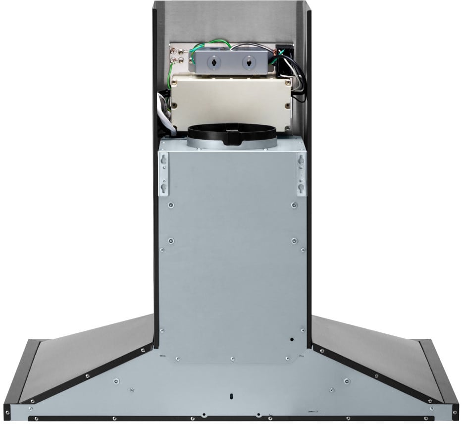 LG HCED3015S 30 Inch Wall Mount Range Hood with 5 Speed 600 CFM Blower Dishwasher Mesh Filters Low Profile Body IR Touch Controls Dual Level LED Lighting and UL Listed Stainless Steel