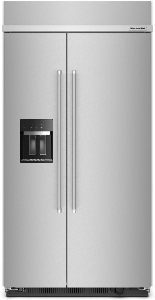 KitchenAid KBSD702MPS 42 Inch Built-In Side-by-Side Refrigerator