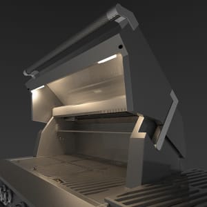Hestan GABR42NG 42 Inch Built-In Grill with with Trellis Burner