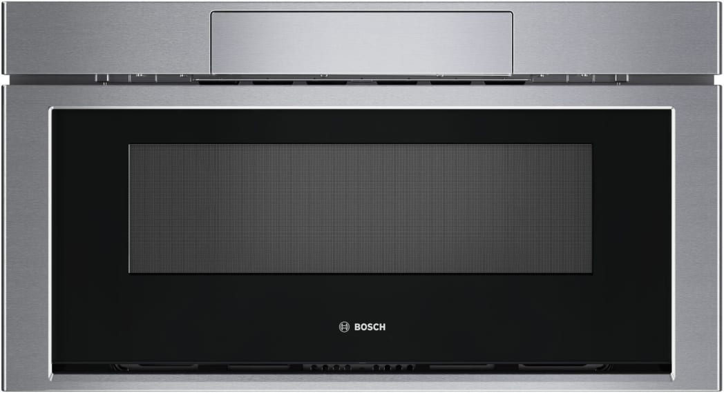 Bosch HMD8054UC 30 Inch Smart Microwave Drawer with 1.2 Cu. Ft. Capacity 950 Watt Power 26 CookSmart Auto Programs Tilt Display Sensor Detection Touch LCD Controls Open Close Touch Control Home Connec...