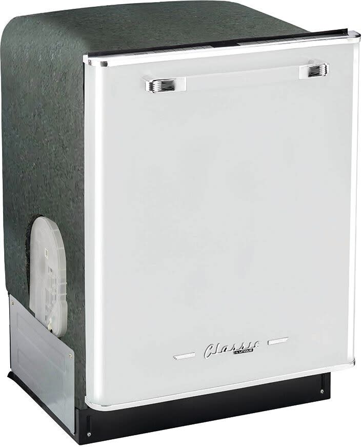 White retro dishwasher hot sale