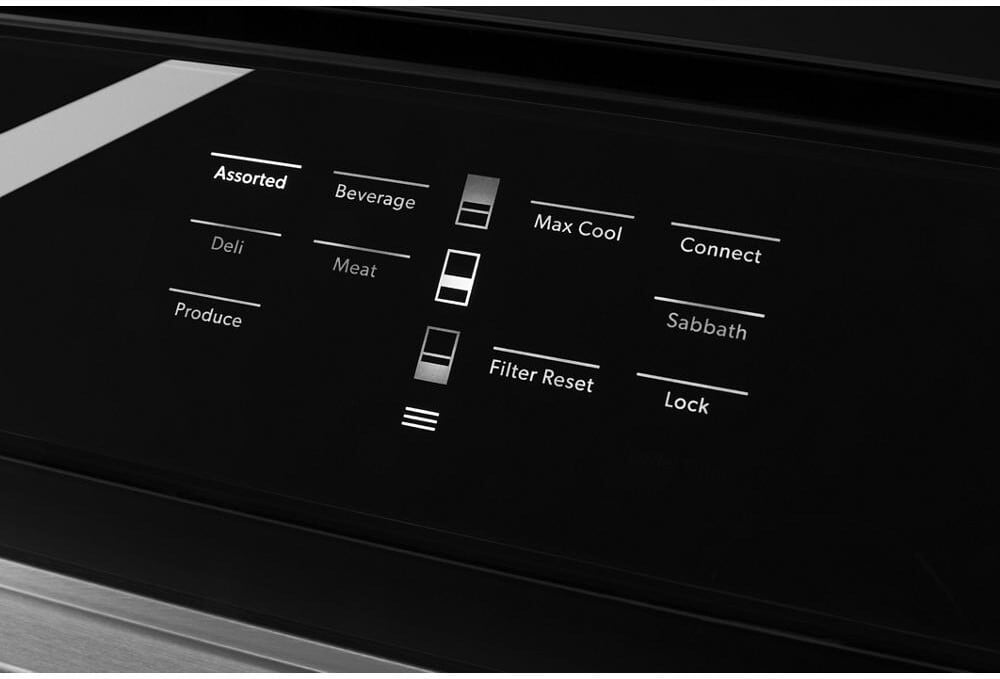 JennAir JBRFR24IGX 24 Inch Panel Ready Built-In Smart Refrigerator