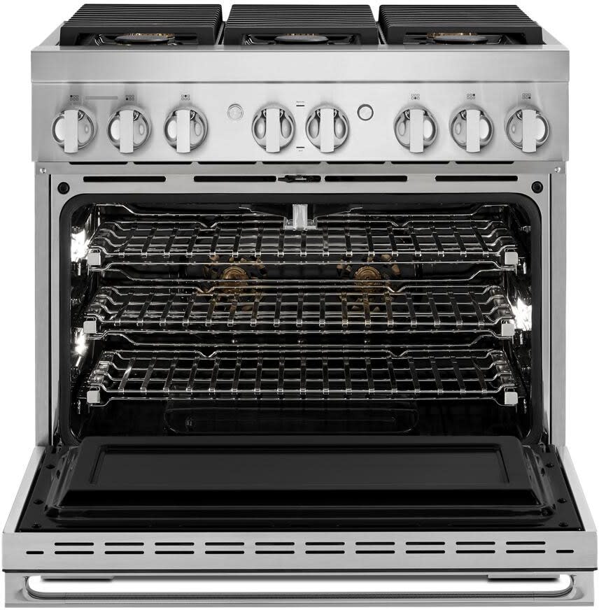 JennAir JDRP436HM 36 Inch Smart Dual Fuel Professional Range with