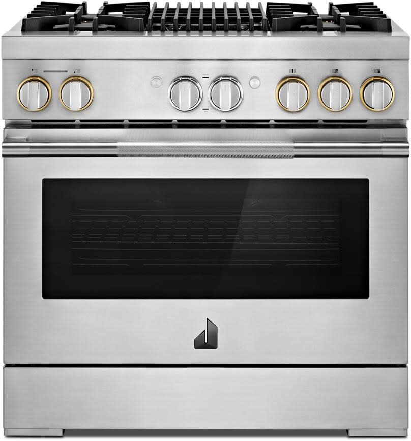 JennAir JDRP636HL 36 Inch Smart Dual Fuel Professional Range 4