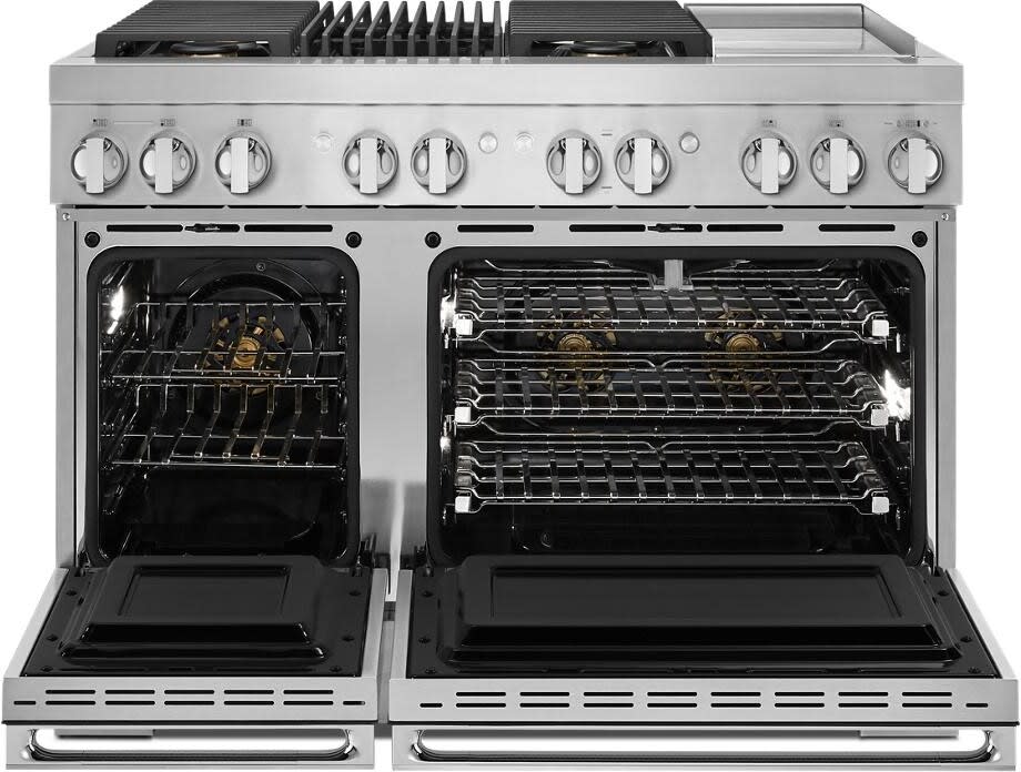 JennAir JDRP748HM 48 Inch Smart Dual Fuel Professional Range with