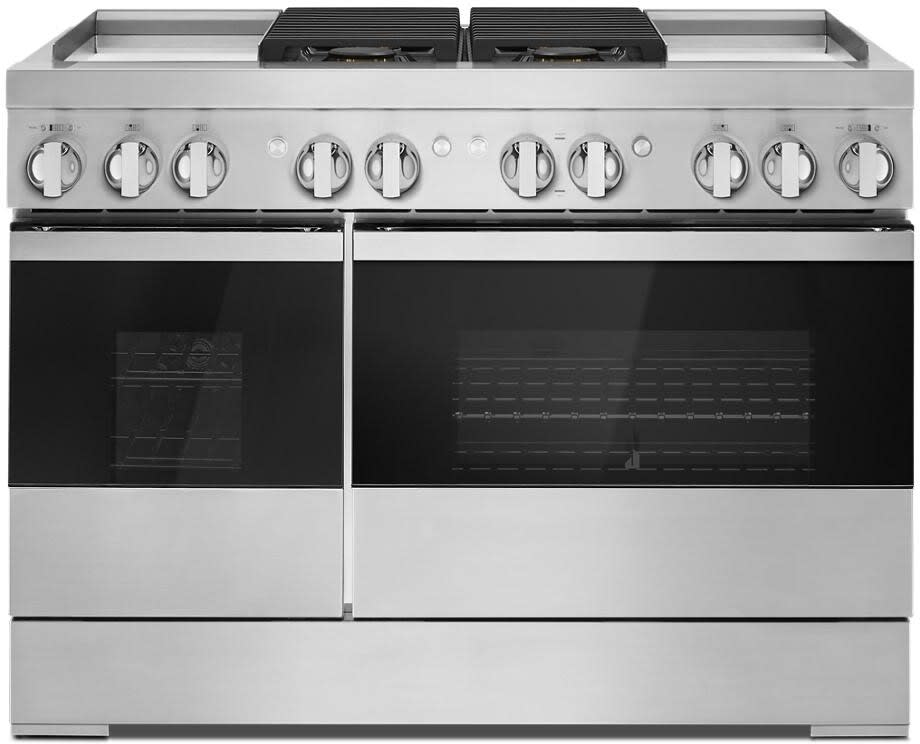 JennAir JDRP848HM 48 Inch Smart Dual Fuel Professional Range with