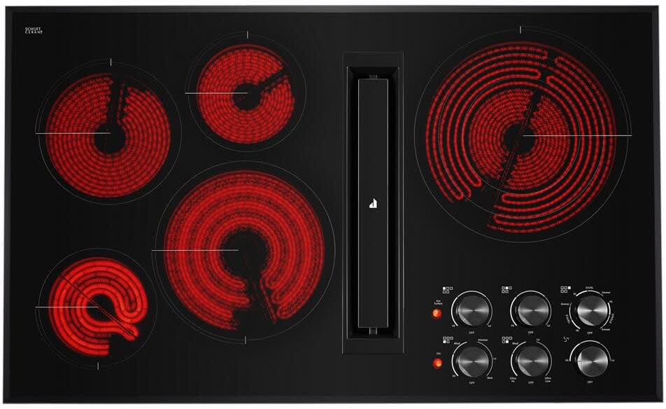 JennAir JED3536GB 36 Inch Electric Cooktop with 5 Element Burners