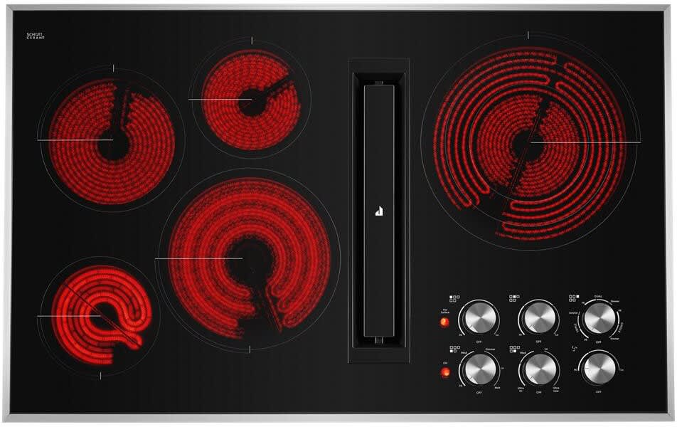 Jenn air 5 burner electric cooktop top