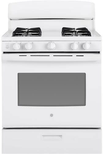 GE JGBS30DEKWW 30 Inch Freestanding Gas Range with 4 Sealed