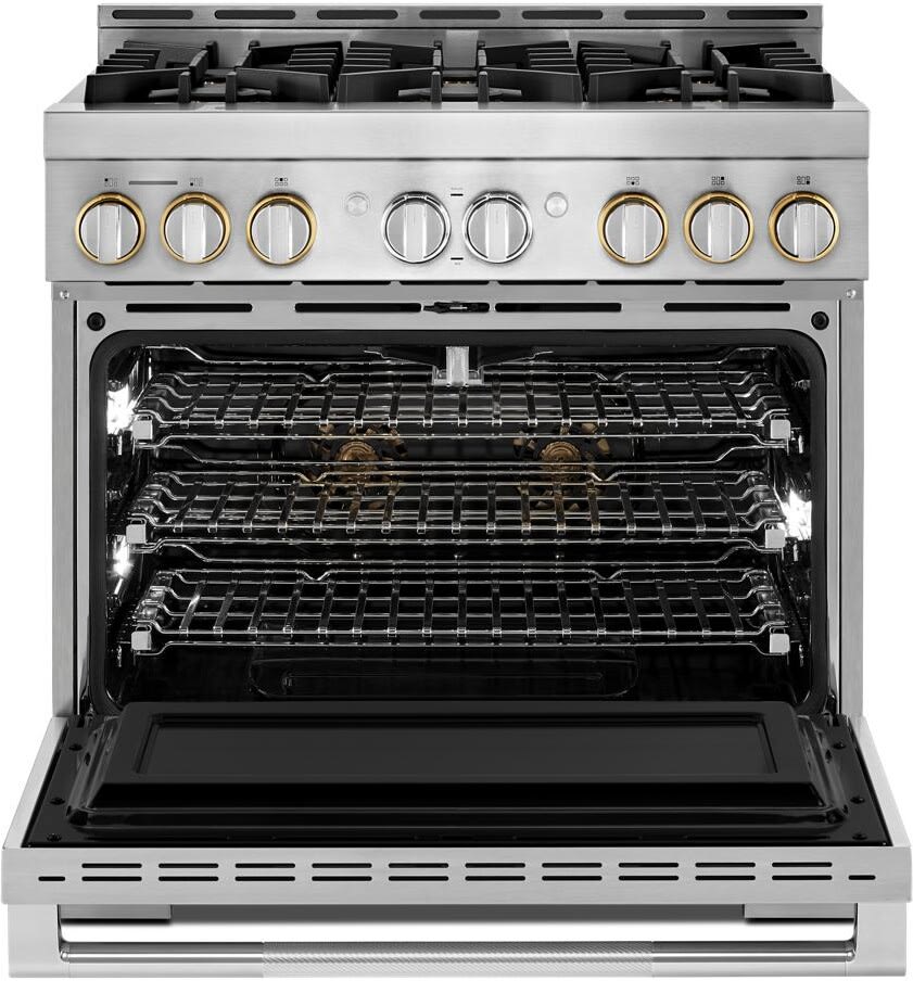JennAir JGRP436HL 36 Inch Freestanding Pro-Style Gas Smart Range