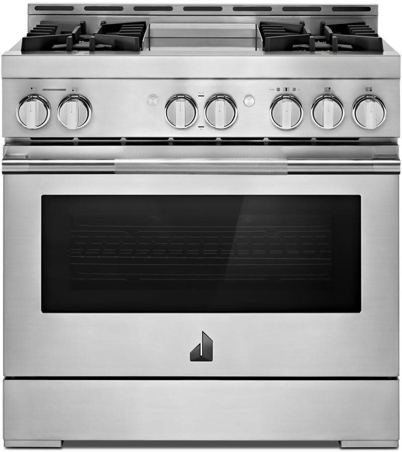 JennAir JGRP536HL 36 Inch Freestanding Smart Gas Range with 4