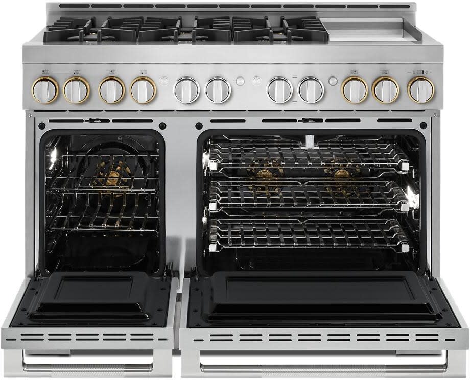 JennAir JGRP548HL 48 Inch Smart Pro-Style Gas Range with 6 Dual