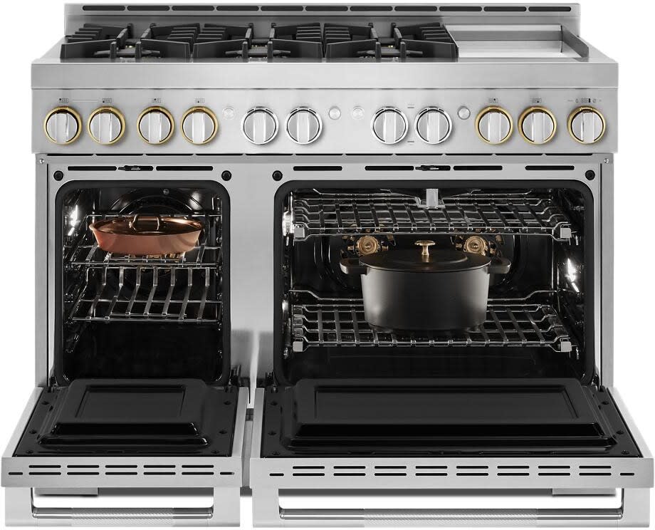 JennAir JGRP548HL 48 Inch Smart Pro-Style Gas Range with 6 Dual