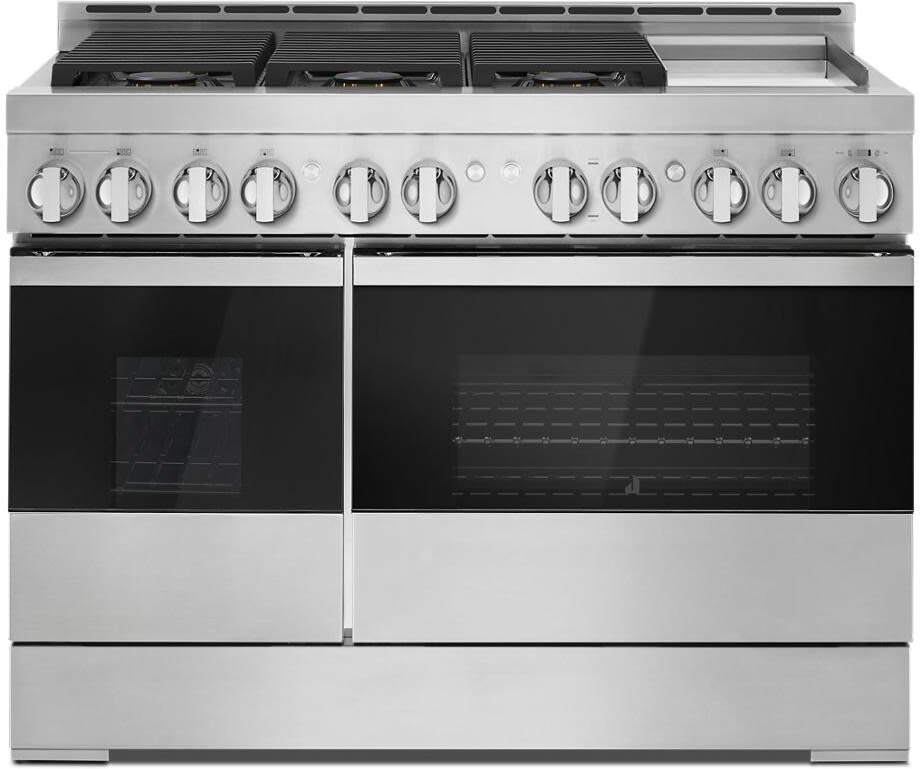 JennAir JGRP548HM 48 Inch Smart Pro-Style Gas Range with 6 Dual