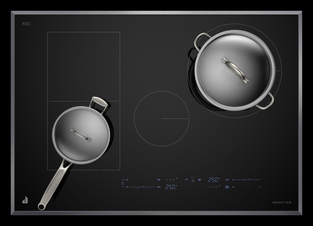 JennAir JICT730SS 30 Inch Induction Smart Cooktop with 4 Elements