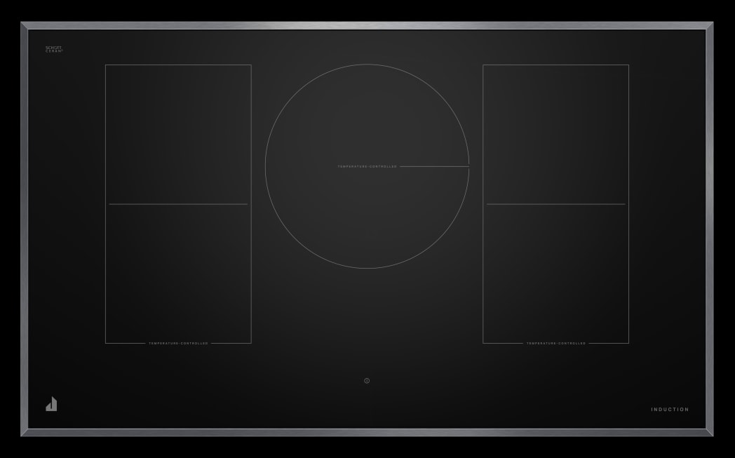 JennAir JICT736SS 36 Inch Induction Smart Cooktop with 5 Heating