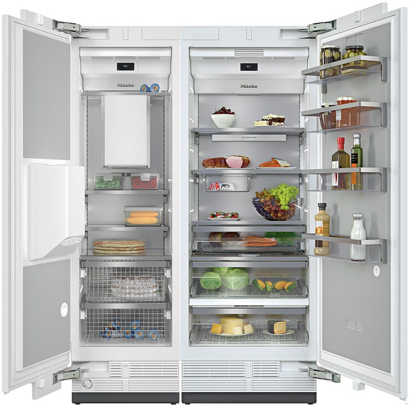 Miele MIREFFR24 Side-by-Side Column Set with 30 Inch Refrigerator