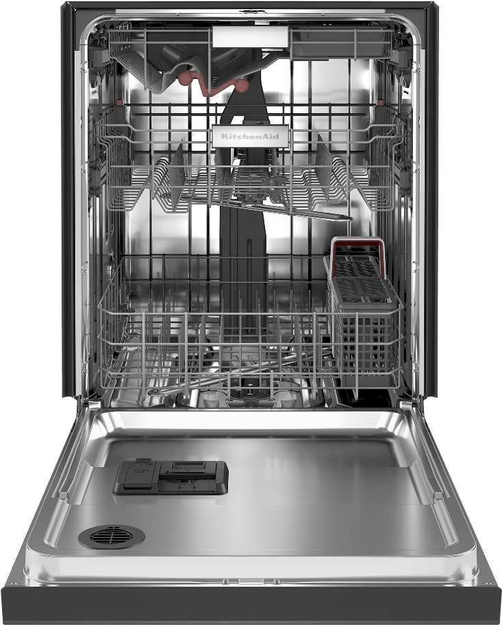 KitchenAid KDFM404KBS 24 Inch Full Console Dishwasher with