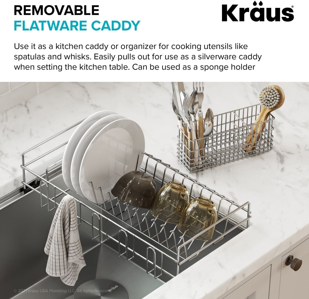 Silverware drying caddy 2025