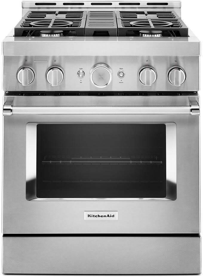 KitchenAid Gas Range (KFGC500JSS) - Stainless Steel KitchenAid Gas Range (KFGC500JSS) - Stainless Steel