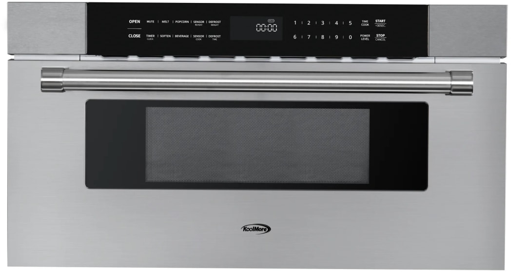 Koolmore KMMD30SS 30 Inch Built-In Microwave Drawer with 1.2 cu
