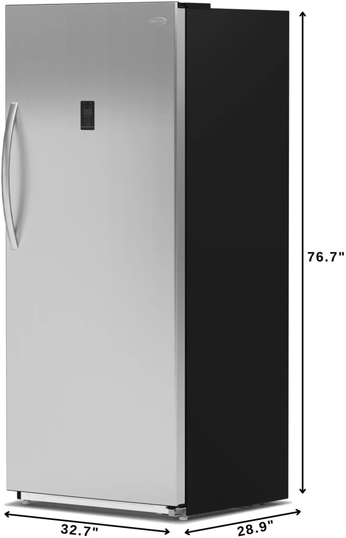 FREED Hamilton Beach 79.1 in. 21.0 cu. ft. Manual Defrost Chest