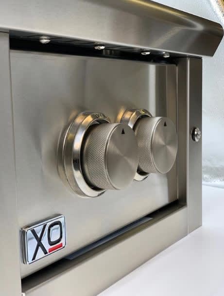 XO XOGPOWER60KN 16 Inch Power Side Burner with 60,000 BTU