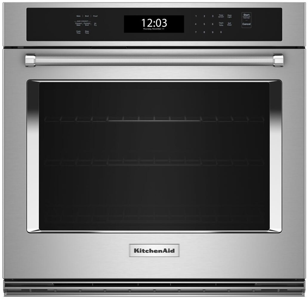 KitchenAid KOES527PSS 27 Inch Single Electric Wall Oven with 4.3