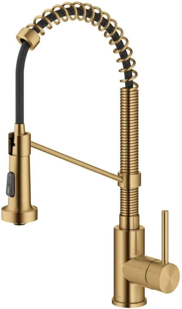 Kraus KPF1610BB Single Handle Pull Down Commercial Style Kitchen