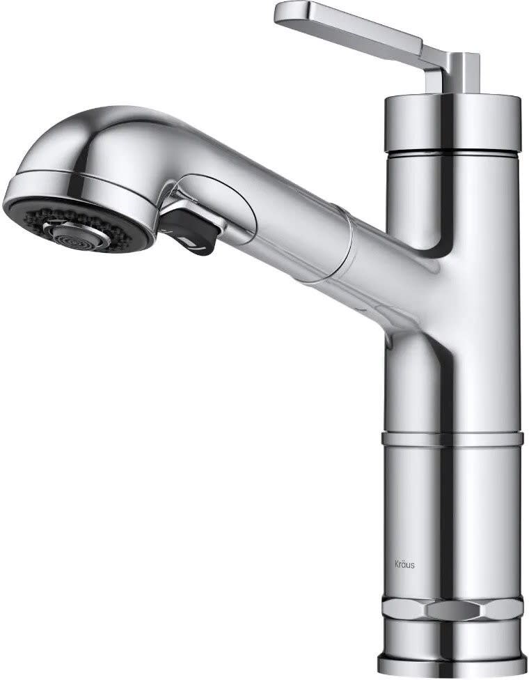 Kraus KPF4103CH Single Handle Allyn™ Pull-Out Kitchen Faucet with
