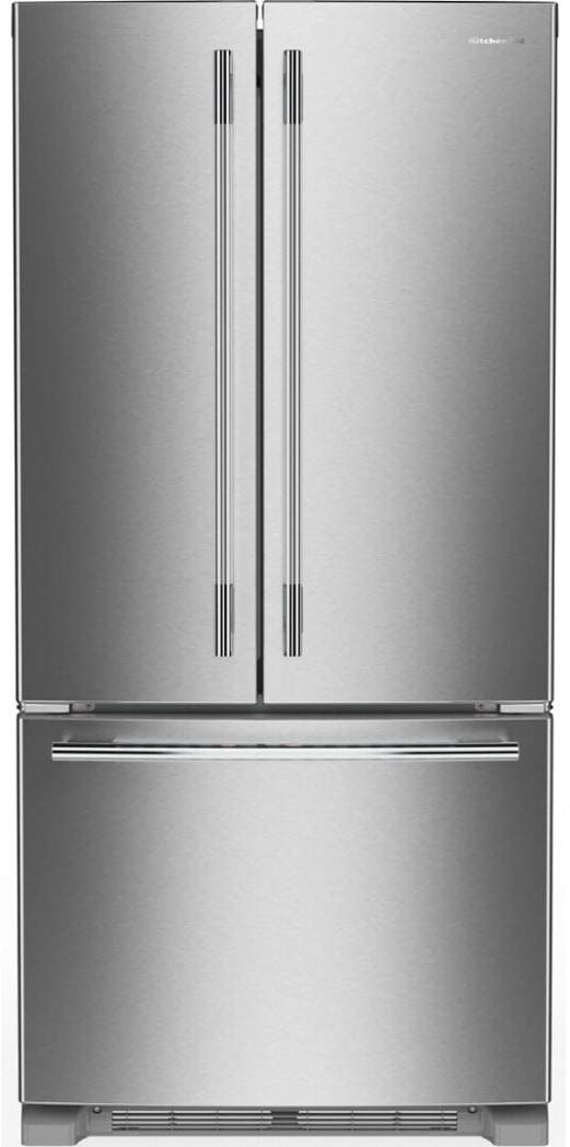 KitchenAid KRFF333SPS 33 Inch Full-Depth Freestanding French Door