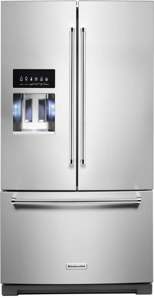 KitchenAid KRFF507HPS 36 Inch Freestanding French Door