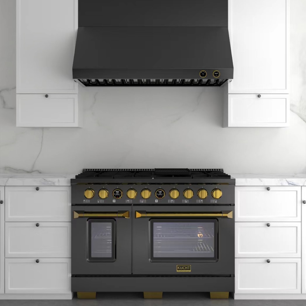Kucht Professional KXD48LP 48 Inch Freestanding Dual Fuel Range