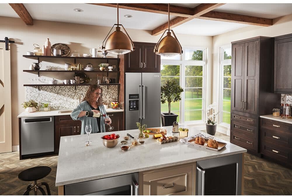 Kitchenaid refrigerator krsc703hps outlet