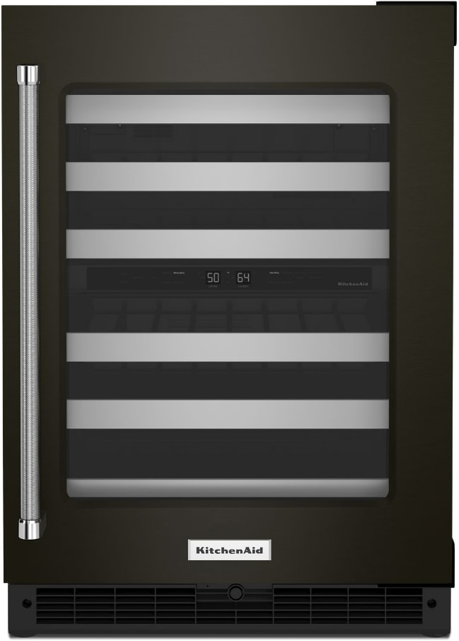 KitchenAid Wine Cellar (KUWR314KBS) - Black Stainless KitchenAid Wine Cellar (KUWR314KBS) - Black Stainless