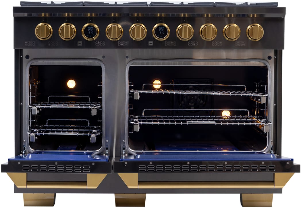 Convex Range コンベクションオーブン Kucht Professional KXD48LP 48 Inch Freestanding Dual Fuel Range