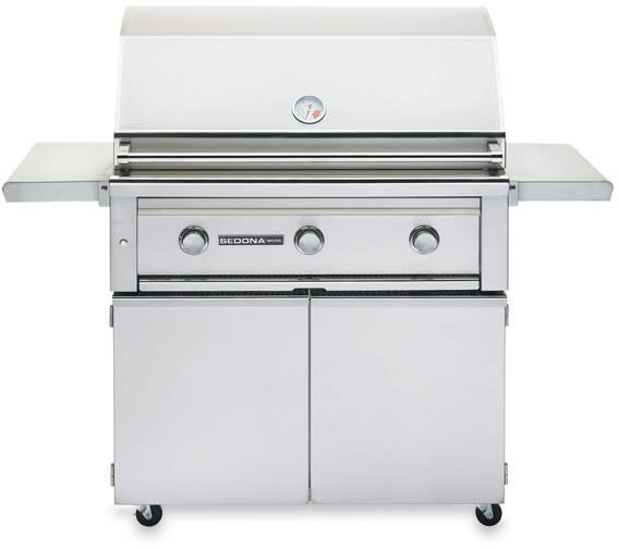 Lynx L600PSFNG 36 Inch Freestanding Gas Grill with 69,000 BTU, 891